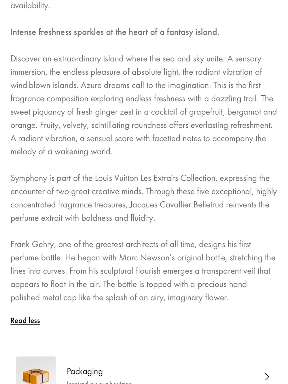 LOUIS VUITTON Symphony - Picture 7 of 8